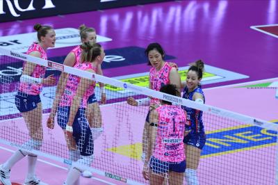 TREVISO 06 04 2025 LEGAVOLLEY PLAYOFF CAMPIONATO 2024-2025 PROSECCO DOC IMOCO - IGOR GORGONZOLA NOVARA