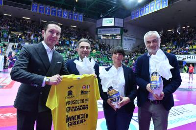 TREVISO 06 04 2025 LEGAVOLLEY PLAYOFF CAMPIONATO 2024-2025 PROSECCO DOC IMOCO - IGOR GORGONZOLA NOVARA