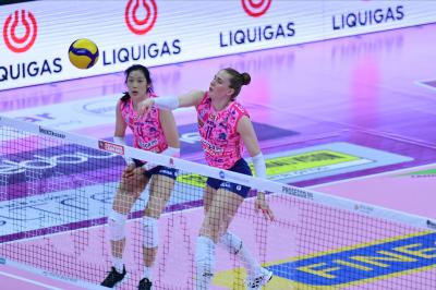 TREVISO 06 04 2025 LEGAVOLLEY PLAYOFF CAMPIONATO 2024-2025 PROSECCO DOC IMOCO - IGOR GORGONZOLA NOVARA