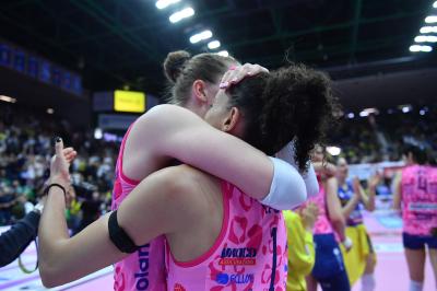 TREVISO 06 04 2025 LEGAVOLLEY PLAYOFF CAMPIONATO 2024-2025 PROSECCO DOC IMOCO - IGOR GORGONZOLA NOVARA