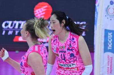 TREVISO 06 04 2025 LEGAVOLLEY PLAYOFF CAMPIONATO 2024-2025 PROSECCO DOC IMOCO - IGOR GORGONZOLA NOVARA