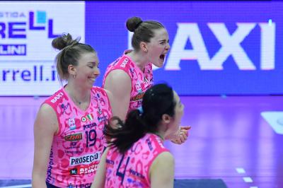 TREVISO 06 04 2025 LEGAVOLLEY PLAYOFF CAMPIONATO 2024-2025 PROSECCO DOC IMOCO - IGOR GORGONZOLA NOVARA