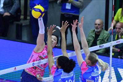 TREVISO 06 04 2025 LEGAVOLLEY PLAYOFF CAMPIONATO 2024-2025 PROSECCO DOC IMOCO - IGOR GORGONZOLA NOVARA