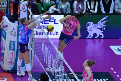 TREVISO 06 04 2025 LEGAVOLLEY PLAYOFF CAMPIONATO 2024-2025 PROSECCO DOC IMOCO - IGOR GORGONZOLA NOVARA