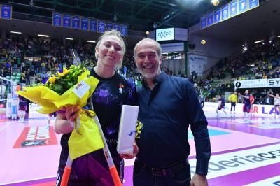 TREVISO 06 04 2025 LEGAVOLLEY PLAYOFF CAMPIONATO 2024-2025 PROSECCO DOC IMOCO - IGOR GORGONZOLA NOVARA