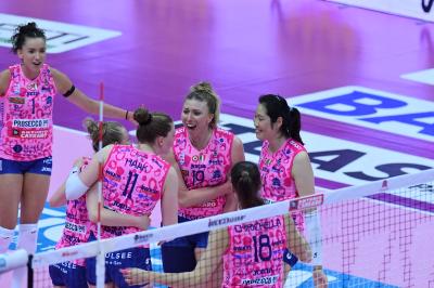 TREVISO 06 04 2025 LEGAVOLLEY PLAYOFF CAMPIONATO 2024-2025 PROSECCO DOC IMOCO - IGOR GORGONZOLA NOVARA
