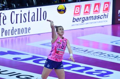 TREVISO 06 04 2025 LEGAVOLLEY PLAYOFF CAMPIONATO 2024-2025 PROSECCO DOC IMOCO - IGOR GORGONZOLA NOVARA