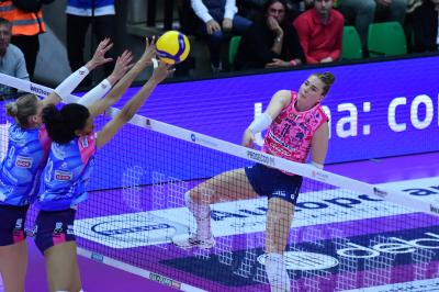 TREVISO 06 04 2025 LEGAVOLLEY PLAYOFF CAMPIONATO 2024-2025 PROSECCO DOC IMOCO - IGOR GORGONZOLA NOVARA