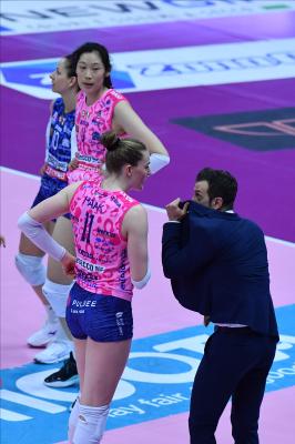 TREVISO 06 04 2025 LEGAVOLLEY PLAYOFF CAMPIONATO 2024-2025 PROSECCO DOC IMOCO - IGOR GORGONZOLA NOVARA