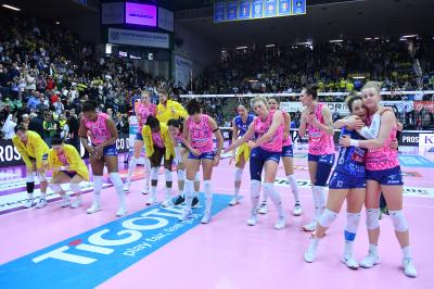 TREVISO 06 04 2025 LEGAVOLLEY PLAYOFF CAMPIONATO 2024-2025 PROSECCO DOC IMOCO - IGOR GORGONZOLA NOVARA