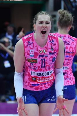 TREVISO 06 04 2025 LEGAVOLLEY PLAYOFF CAMPIONATO 2024-2025 PROSECCO DOC IMOCO - IGOR GORGONZOLA NOVARA