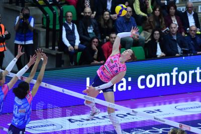 TREVISO 06 04 2025 LEGAVOLLEY PLAYOFF CAMPIONATO 2024-2025 PROSECCO DOC IMOCO - IGOR GORGONZOLA NOVARA
