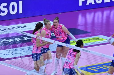 TREVISO 06 04 2025 LEGAVOLLEY PLAYOFF CAMPIONATO 2024-2025 PROSECCO DOC IMOCO - IGOR GORGONZOLA NOVARA