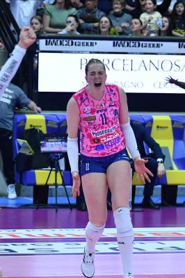 TREVISO 06 04 2025 LEGAVOLLEY PLAYOFF CAMPIONATO 2024-2025 PROSECCO DOC IMOCO - IGOR GORGONZOLA NOVARA