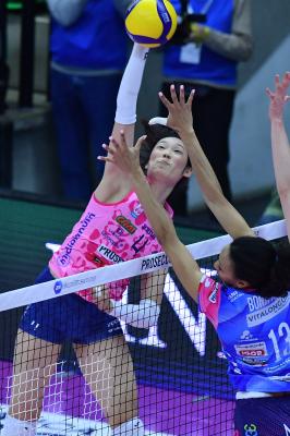 TREVISO 06 04 2025 LEGAVOLLEY PLAYOFF CAMPIONATO 2024-2025 PROSECCO DOC IMOCO - IGOR GORGONZOLA NOVARA