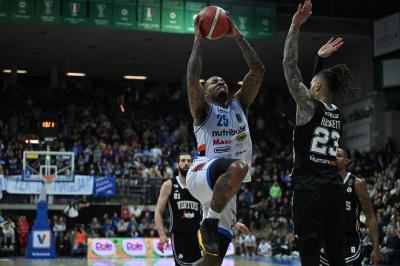 TREVISO 07 04 2025 LBA, CAMPIONATO 2024-2025 NUTRIBULLET TREVISO BASKET - SEGAFREDFO VIRTUS BOLOGNA