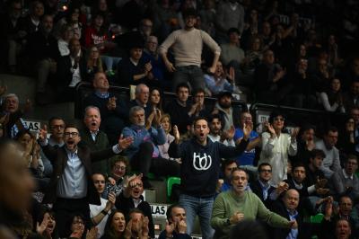 TREVISO 07 04 2025 LBA, CAMPIONATO 2024-2025 NUTRIBULLET TREVISO BASKET - SEGAFREDFO VIRTUS BOLOGNA