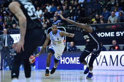 TREVISO 07 04 2025 LBA, CAMPIONATO 2024-2025 NUTRIBULLET TREVISO BASKET - SEGAFREDFO VIRTUS BOLOGNA