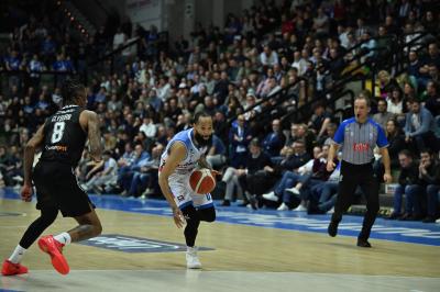 TREVISO 07 04 2025 LBA, CAMPIONATO 2024-2025 NUTRIBULLET TREVISO BASKET - SEGAFREDFO VIRTUS BOLOGNA