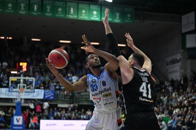 TREVISO 07 04 2025 LBA, CAMPIONATO 2024-2025 NUTRIBULLET TREVISO BASKET - SEGAFREDFO VIRTUS BOLOGNA