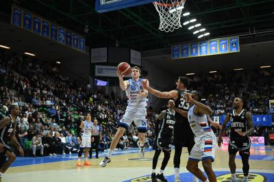 TREVISO 07 04 2025 LBA, CAMPIONATO 2024-2025 NUTRIBULLET TREVISO BASKET - SEGAFREDFO VIRTUS BOLOGNA