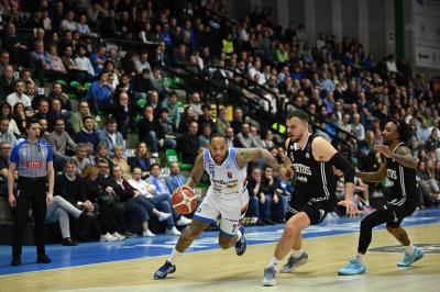 TREVISO 07 04 2025 LBA, CAMPIONATO 2024-2025 NUTRIBULLET TREVISO BASKET - SEGAFREDFO VIRTUS BOLOGNA