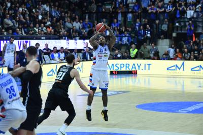 TREVISO 07 04 2025 LBA, CAMPIONATO 2024-2025 NUTRIBULLET TREVISO BASKET - SEGAFREDFO VIRTUS BOLOGNA