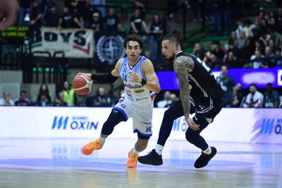 TREVISO 07 04 2025 LBA, CAMPIONATO 2024-2025 NUTRIBULLET TREVISO BASKET - SEGAFREDFO VIRTUS BOLOGNA