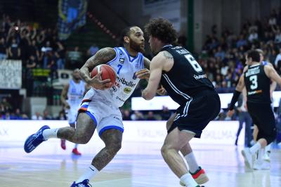 TREVISO 07 04 2025 LBA, CAMPIONATO 2024-2025 NUTRIBULLET TREVISO BASKET - SEGAFREDFO VIRTUS BOLOGNA