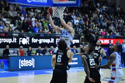 TREVISO 07 04 2025 LBA, CAMPIONATO 2024-2025 NUTRIBULLET TREVISO BASKET - SEGAFREDFO VIRTUS BOLOGNA