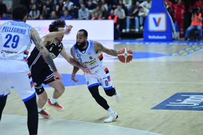 TREVISO 07 04 2025 LBA, CAMPIONATO 2024-2025 NUTRIBULLET TREVISO BASKET - SEGAFREDFO VIRTUS BOLOGNA