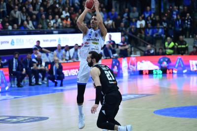 TREVISO 07 04 2025 LBA, CAMPIONATO 2024-2025 NUTRIBULLET TREVISO BASKET - SEGAFREDFO VIRTUS BOLOGNA