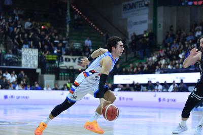 TREVISO 07 04 2025 LBA, CAMPIONATO 2024-2025 NUTRIBULLET TREVISO BASKET - SEGAFREDFO VIRTUS BOLOGNA
