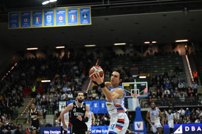 TREVISO 07 04 2025 LBA, CAMPIONATO 2024-2025 NUTRIBULLET TREVISO BASKET - SEGAFREDFO VIRTUS BOLOGNA