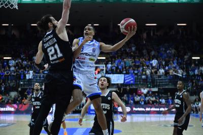 TREVISO 07 04 2025 LBA, CAMPIONATO 2024-2025 NUTRIBULLET TREVISO BASKET - SEGAFREDFO VIRTUS BOLOGNA