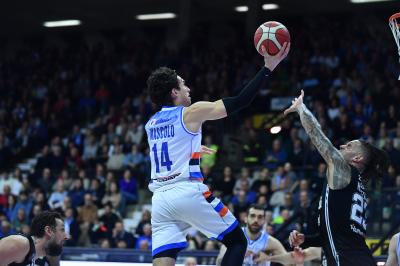 TREVISO 07 04 2025 LBA, CAMPIONATO 2024-2025 NUTRIBULLET TREVISO BASKET - SEGAFREDFO VIRTUS BOLOGNA
