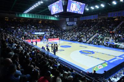TREVISO 07 04 2025 LBA, CAMPIONATO 2024-2025 NUTRIBULLET TREVISO BASKET - SEGAFREDFO VIRTUS BOLOGNA