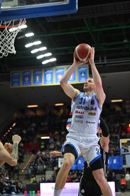 TREVISO 07 04 2025 LBA, CAMPIONATO 2024-2025 NUTRIBULLET TREVISO BASKET - SEGAFREDFO VIRTUS BOLOGNA