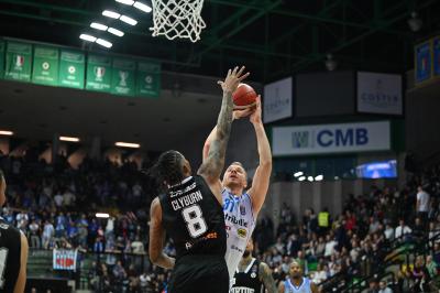 TREVISO 07 04 2025 LBA, CAMPIONATO 2024-2025 NUTRIBULLET TREVISO BASKET - SEGAFREDFO VIRTUS BOLOGNA