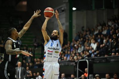 TREVISO 07 04 2025 LBA, CAMPIONATO 2024-2025 NUTRIBULLET TREVISO BASKET - SEGAFREDFO VIRTUS BOLOGNA