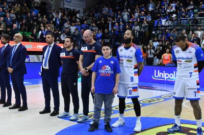 TREVISO 07 04 2025 LBA, CAMPIONATO 2024-2025 NUTRIBULLET TREVISO BASKET - SEGAFREDFO VIRTUS BOLOGNA