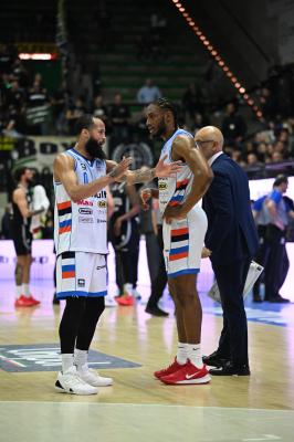 TREVISO 07 04 2025 LBA, CAMPIONATO 2024-2025 NUTRIBULLET TREVISO BASKET - SEGAFREDFO VIRTUS BOLOGNA