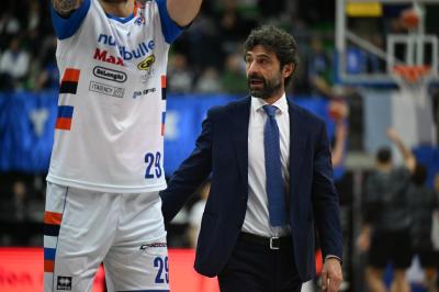 TREVISO 07 04 2025 LBA, CAMPIONATO 2024-2025 NUTRIBULLET TREVISO BASKET - SEGAFREDFO VIRTUS BOLOGNA