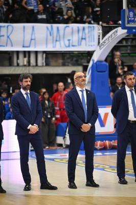 TREVISO 07 04 2025 LBA, CAMPIONATO 2024-2025 NUTRIBULLET TREVISO BASKET - SEGAFREDFO VIRTUS BOLOGNA
