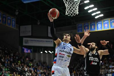 TREVISO 07 04 2025 LBA, CAMPIONATO 2024-2025 NUTRIBULLET TREVISO BASKET - SEGAFREDFO VIRTUS BOLOGNA