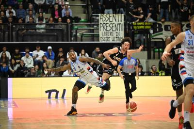 TREVISO 07 04 2025 LBA, CAMPIONATO 2024-2025 NUTRIBULLET TREVISO BASKET - SEGAFREDFO VIRTUS BOLOGNA