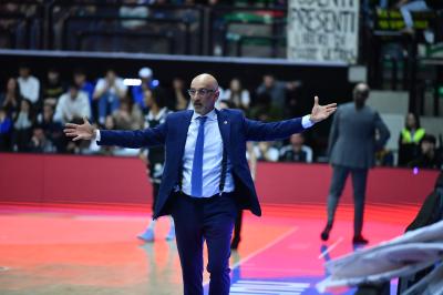 TREVISO 07 04 2025 LBA, CAMPIONATO 2024-2025 NUTRIBULLET TREVISO BASKET - SEGAFREDFO VIRTUS BOLOGNA