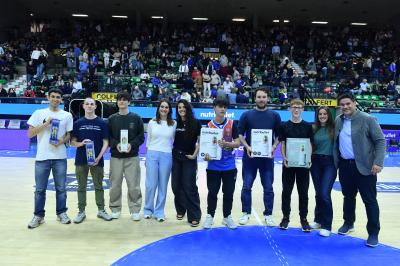 TREVISO 07 04 2025 LBA, CAMPIONATO 2024-2025 NUTRIBULLET TREVISO BASKET - SEGAFREDFO VIRTUS BOLOGNA