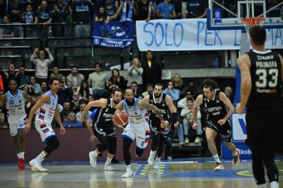 TREVISO 07 04 2025 LBA, CAMPIONATO 2024-2025 NUTRIBULLET TREVISO BASKET - SEGAFREDFO VIRTUS BOLOGNA
