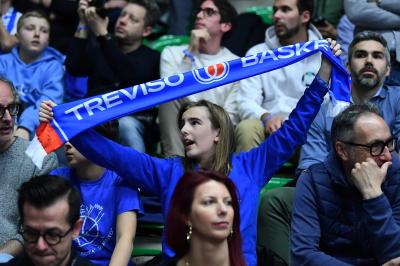 TREVISO 07 04 2025 LBA, CAMPIONATO 2024-2025 NUTRIBULLET TREVISO BASKET - SEGAFREDFO VIRTUS BOLOGNA